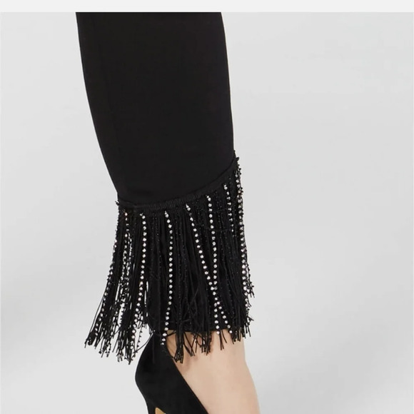 INC Women's Plus Fringe Mid-Rise Skinny Jeans 24W - Picture 3 of 4